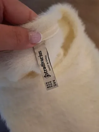 Maglione Stradivarius bianco