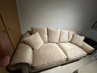 Sofá 3 plazas 2.10m beige