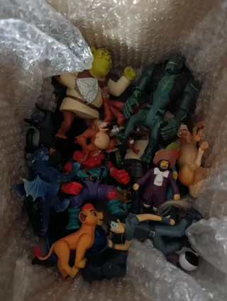 Box Action Figure, giocattoli ecc