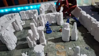 Escenografía D&D Legend of Drizzt