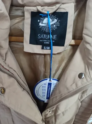 Chaleco beige sin estrenar talla S