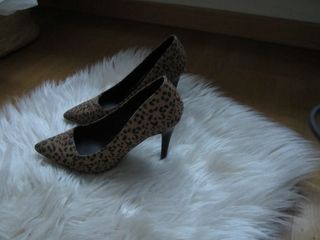 Zapatos tacón animal print Pull&Bear