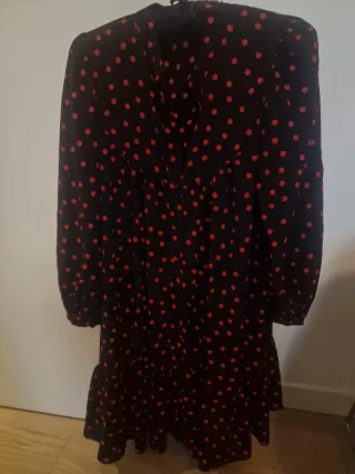 VESTITO A POIS CON PANNELLI M