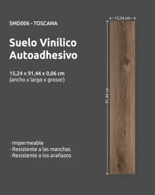 Nuevo Suelo Vinílico Autoadhesivo