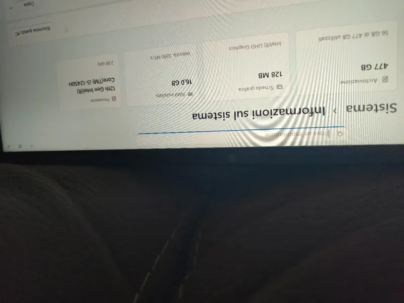 Portátil Chuwi i7 16gb RAM ssd 500gb 14'' ips afbeelding 4
