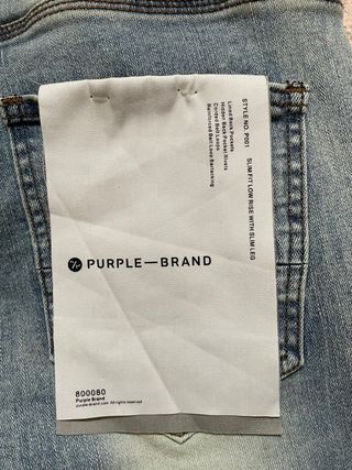 Jeans Purple uomo taglia M