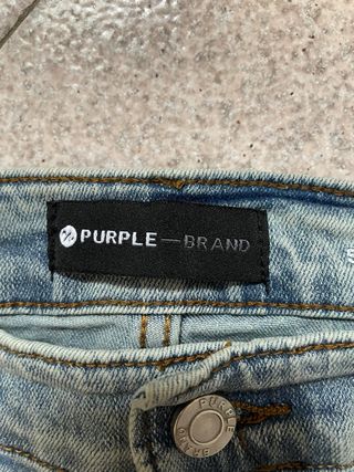 Jeans Purple uomo taglia M