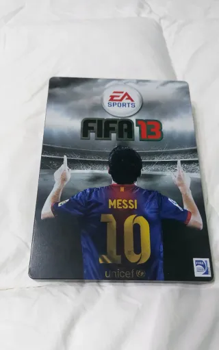 FIFA 12 + FIFA 13 PS2 Bundle Steelbook Messi PAL