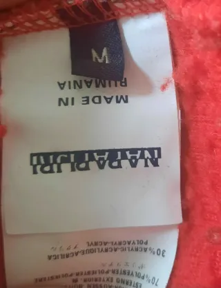 Maglione Pile Uomo Napapijri Rosso