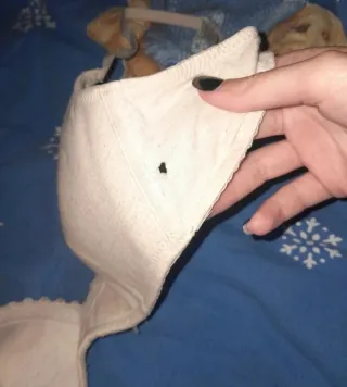 Reggiseno beige con pizzo