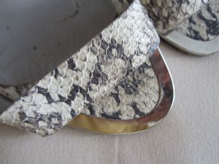 Sandalias Elysees Beige y Negro