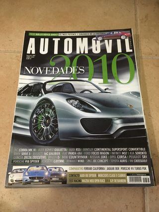 Automóvil varias revistas