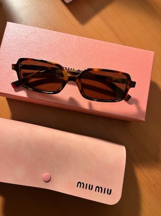 Occhiali da sole Miu Miu Tartaruga