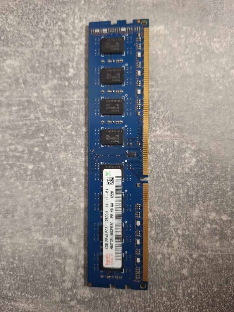 RAM DDR3 4GB 1600MHz PC3L-12800 lote 4 modulos PCs afbeelding 2