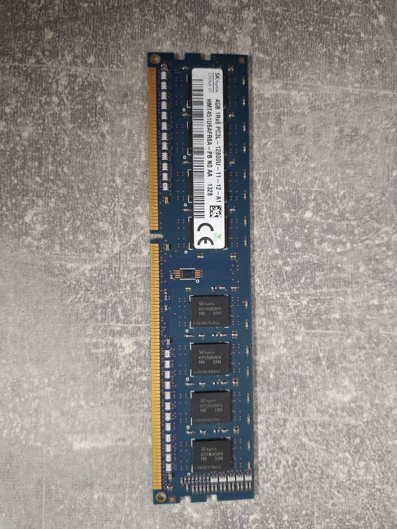 RAM DDR3 4GB 1600MHz PC3L-12800 lote 4 modulos PCs afbeelding 3