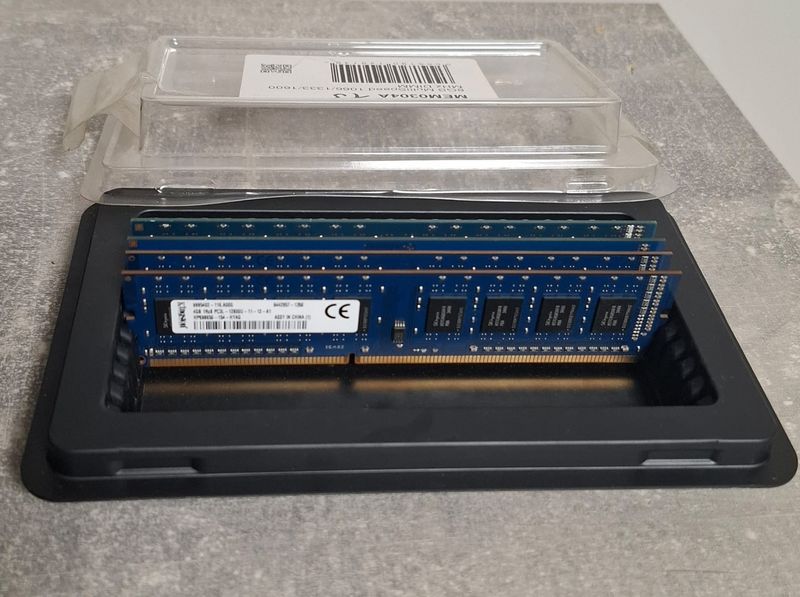 RAM DDR3 4GB 1600MHz PC3L-12800 lote 4 modulos PCs afbeelding 5