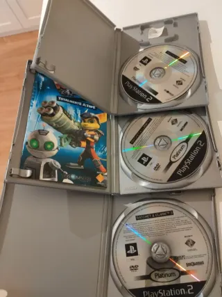 Lote 3 Giochi Ratchet & Clank PS2 Platinum