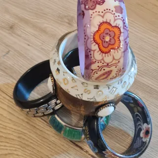 Lotto bracciali rigidi donna