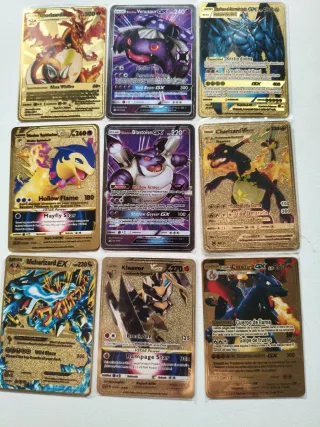 Cartas de Metal Pokémon.