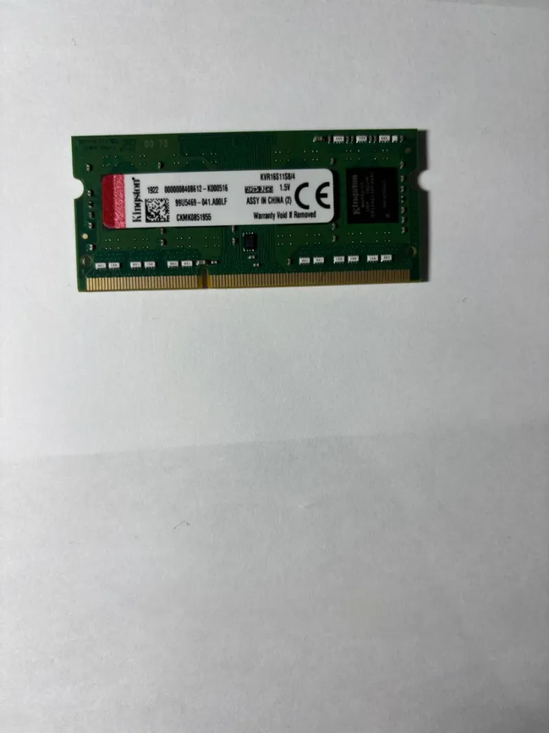 Memoria RAM Kingston KVR16S11S8/4 4GB DDR3 afbeelding 3