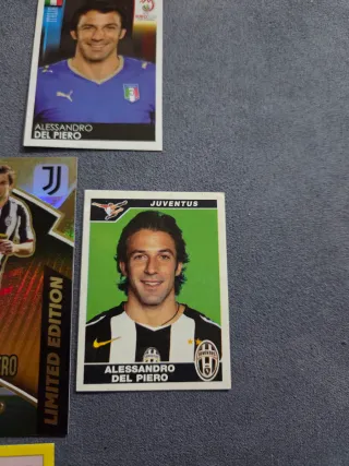 Lotto figurine e card Alessandro Del Piero