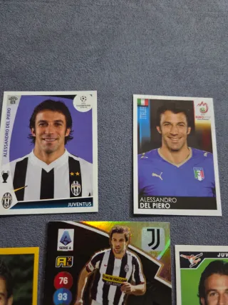 Lotto figurine e card Alessandro Del Piero