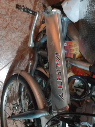 Bicicleta Plegable Monty Aluminio sillín nuevo