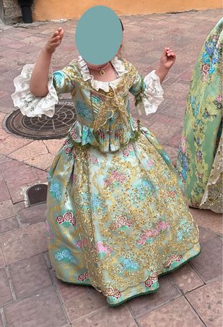 Traje Fallera Niña 3-5 Años