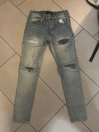 Jeans Amiri 30 azzurri strappati