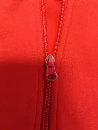 Chaqueta Adidas Original Roja Talla M niño 11  -12