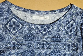 Camiseta volante manga 3/4