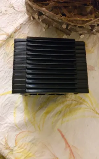 Porta CDs Negro Plástico