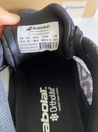 Zapatillas Babolat Padel Jet Premura 2 Talla 44.5