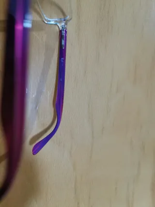 Gafas Ray-Ban Transparentes y Moradas