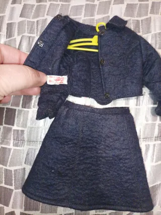 Traje azafata años 70