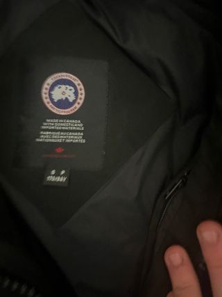 Canada Goose Giubbotto Nero
