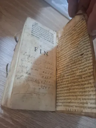 Libro antiguo arte util y compendioso