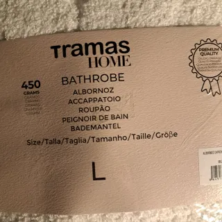 Albornoz Tramas Home Talla L Blanco