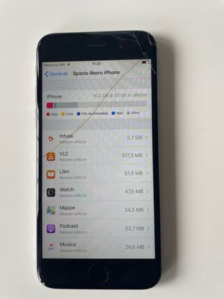 iPhone 6 32GB Nero/Argento