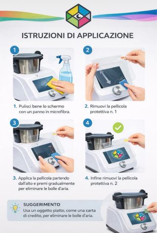 Pellicola Protettiva Monsieur Cuisine Smart