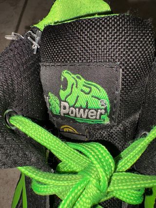 Scarpe U-Power antinfortunistiche nere e verdi