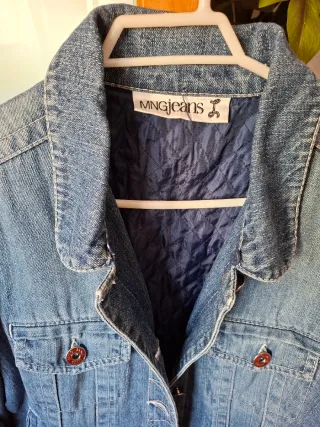 Chaqueta vaquera Mango Jeans azul