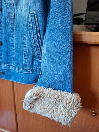 Chaqueta vaquera Mango Jeans azul