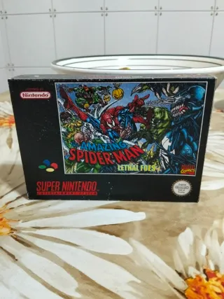 Amazing Spider-Man Lethal Foes SNES