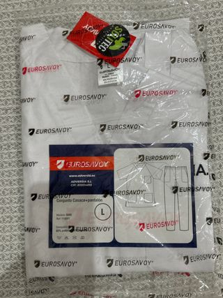 Conjunto sanitario EUROSAVOY Casaca y pantalón Tal