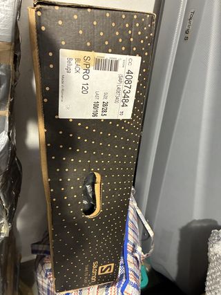 Botas Esquí Salomon S/PRO 120 Negro