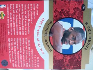 Colección Tarjetas Michael Jordan A CUT ABOVE