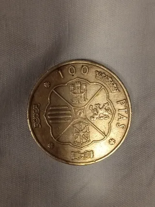Moneda Franco Caudillo España 1966 Plata
