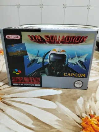 U.N. Squadron SNES PAL Version