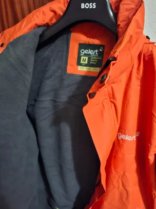 Cazadora polar naranja Gelert